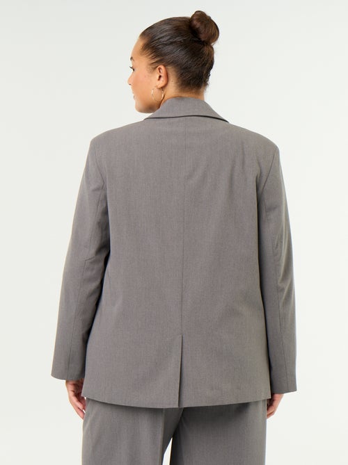 Veste longue de tailleur - Kiabi