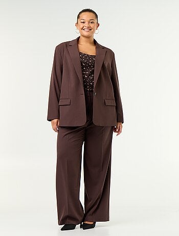 Veste longue de tailleur