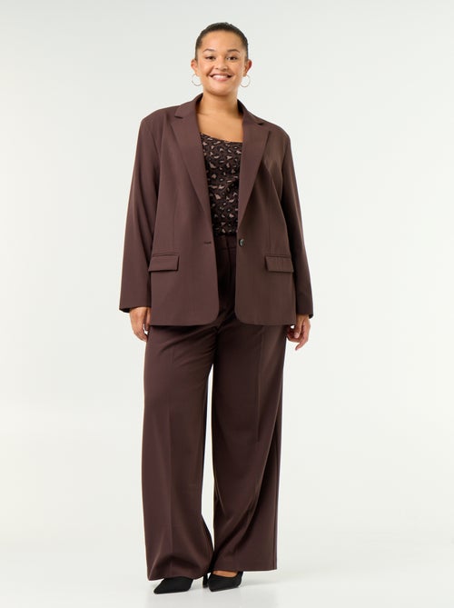 Veste longue de tailleur - Kiabi