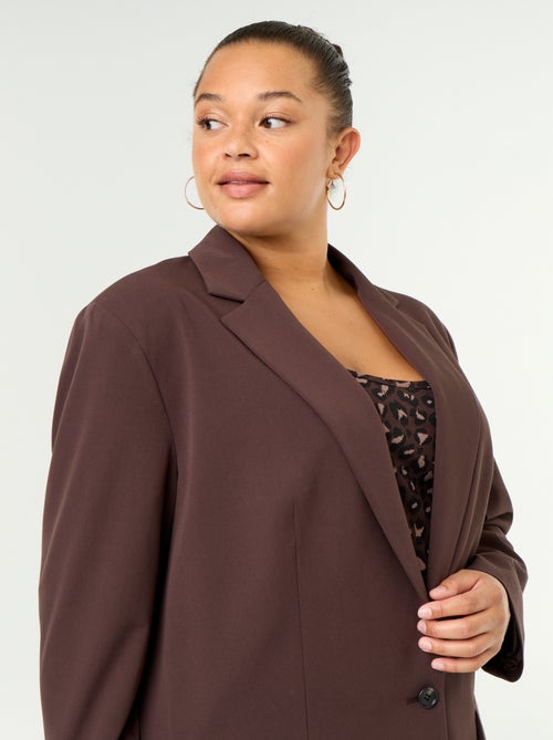 Veste longue de tailleur - Kiabi