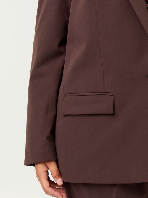 Veste longue de tailleur - Kiabi