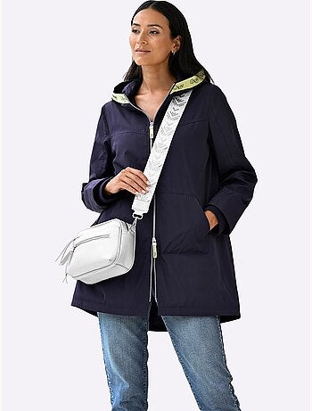 Veste Longue Détails Contrastés Décoratifs - Taille Standard - Helline