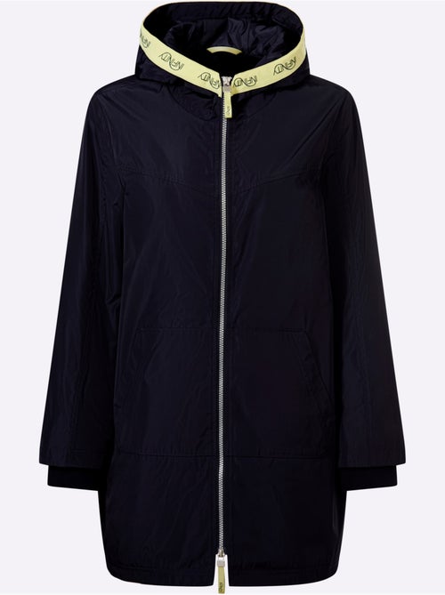 Veste Longue Détails Contrastés Décoratifs - Taille Standard - Helline - Kiabi