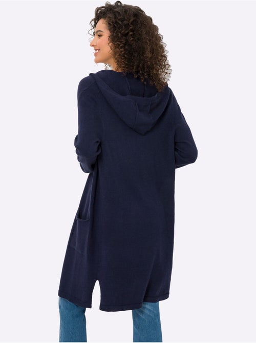 Veste Longue En Tricot - Taille Standard - Helline - Kiabi