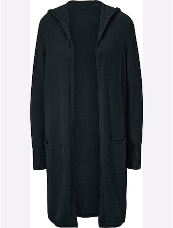 Veste Longue En Tricot - Taille Standard - Helline