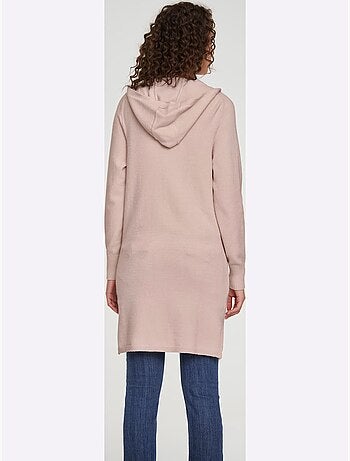 Veste Longue En Tricot - Taille Standard - Helline