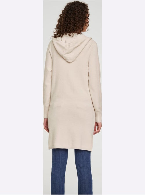 Veste Longue En Tricot - Taille Standard - Helline - Kiabi Veste Longue En Tricot - Taille Standard - Helline - Kiabi