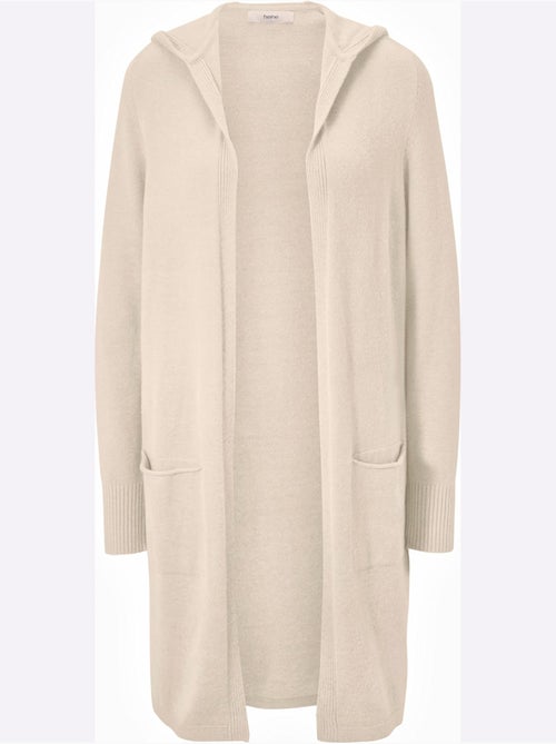 Veste Longue En Tricot - Taille Standard - Helline - Kiabi Veste Longue En Tricot - Taille Standard - Helline - Kiabi