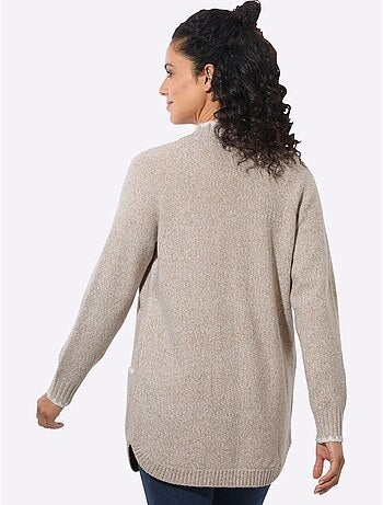 Veste longue en tricot - taille standard - witt