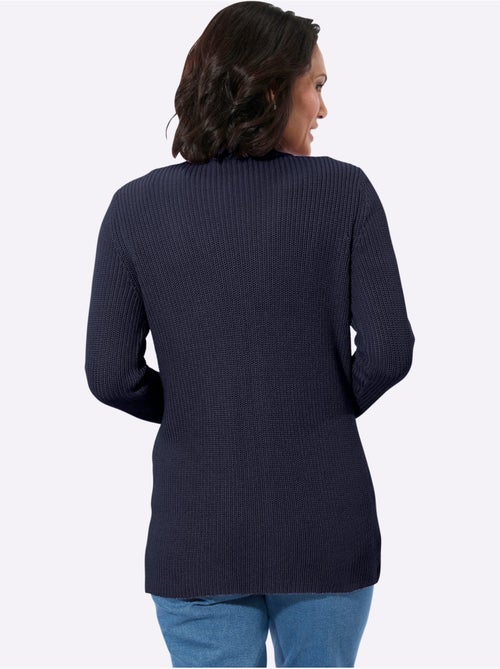 Veste Longue En Tricot 50% Coton - Taille Standard - Witt - Kiabi Veste Longue En Tricot 50% Coton - Taille Standard - Witt - Kiabi