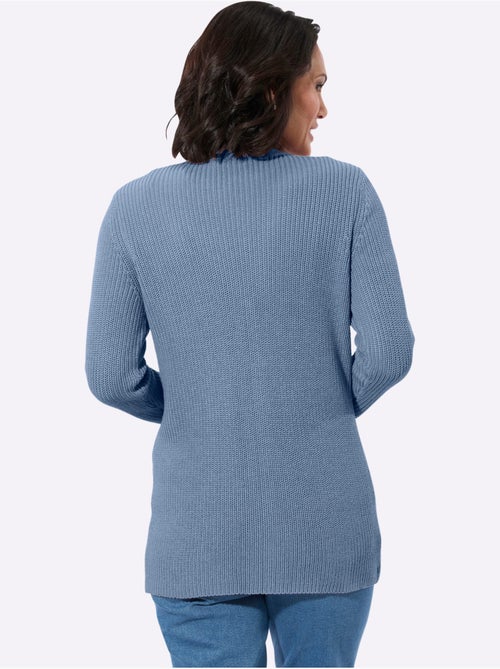 Veste Longue En Tricot 50% Coton - Taille Standard - Witt - Kiabi Veste Longue En Tricot 50% Coton - Taille Standard - Witt - Kiabi