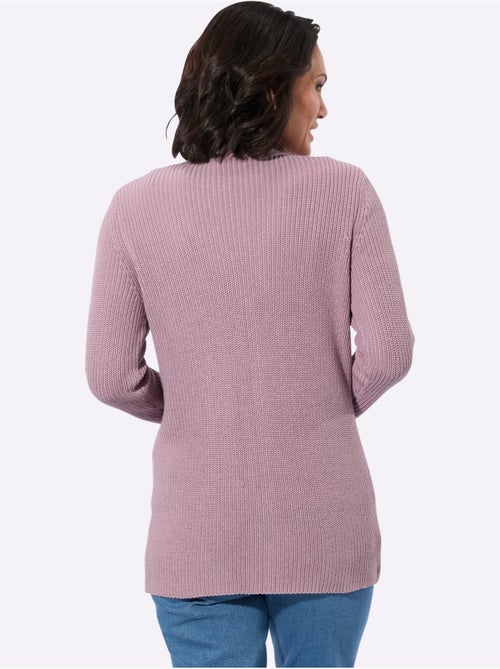 Veste Longue En Tricot 50% Coton - Taille Standard - Witt - Kiabi Veste Longue En Tricot 50% Coton - Taille Standard - Witt - Kiabi