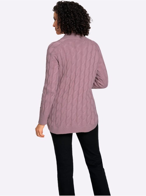 Veste longue en tricot 60% coton - taille standard - witt - Kiabi Veste longue en tricot 60% coton - taille standard - witt - Kiabi