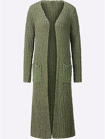 Veste Longue En Tricot Facile à Assortir - Taille Standard - Witt