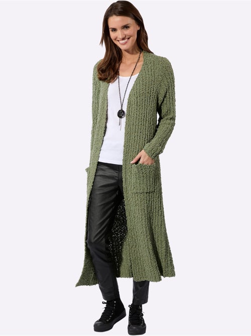 Veste Longue En Tricot Facile à Assortir - Taille Standard - Witt - Kiabi
