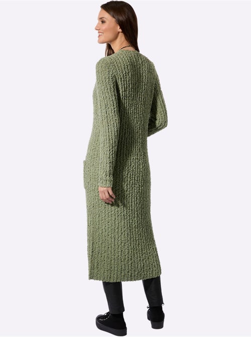 Veste Longue En Tricot Facile à Assortir - Taille Standard - Witt - Kiabi
