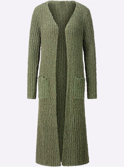 Veste Longue En Tricot Facile à Assortir - Taille Standard - Witt - Kiabi
