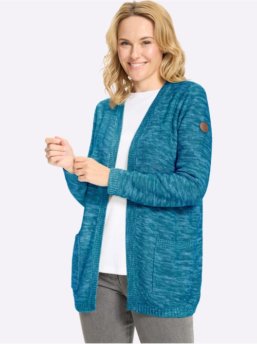 Veste Longue En Tricot Forme Longue Confortable - Taille Standard - Moda Vilona - Kiabi Veste Longue En Tricot Forme Longue Confortable - Taille Standard - Moda Vilona - Kiabi