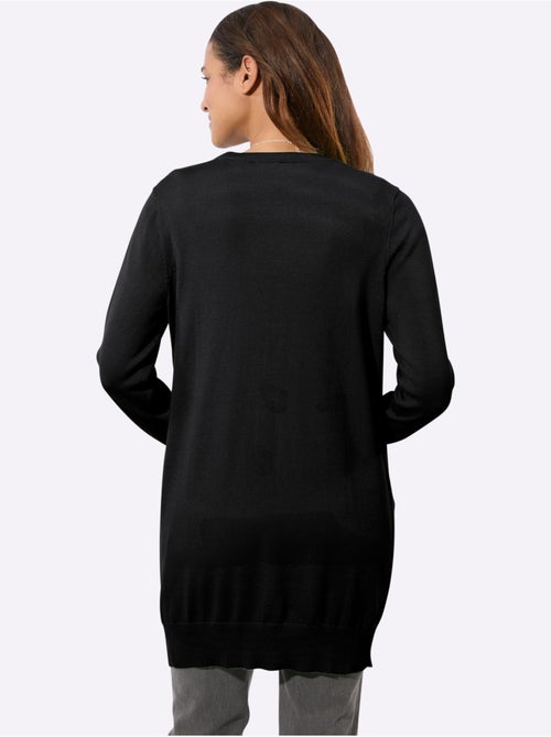 Veste Longue En Tricot Pur Coton - Taille Standard - Witt - Kiabi Veste Longue En Tricot Pur Coton - Taille Standard - Witt - Kiabi