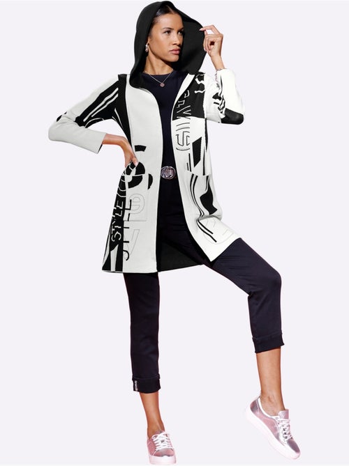 Veste Longue En Tricot Qualité Coton Et Modal Agréable à Porter - Taille Standard - Helline - Kiabi Veste Longue En Tricot Qualité Coton Et Modal Agréable à Porter - Taille Standard - Helline - Kiabi