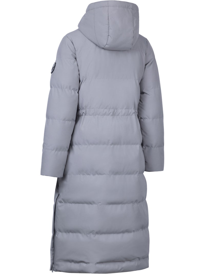 Veste longue imperméable et rembourrée colter - trespass Gris - Kiabi