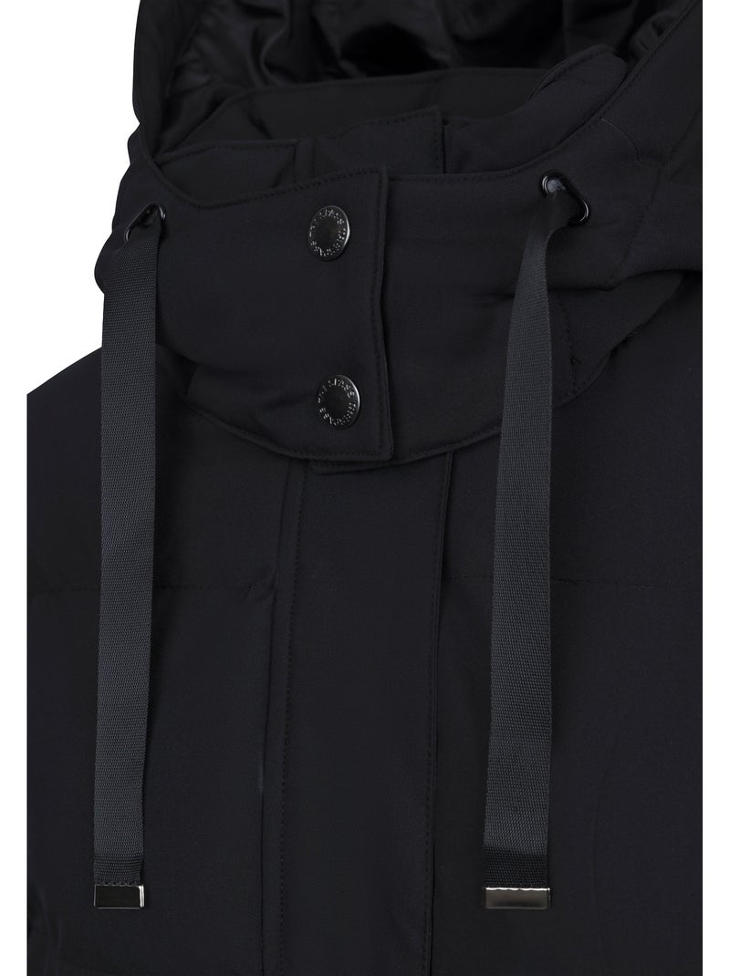 Veste longue imperméable et rembourrée colter - trespass Noir - Kiabi