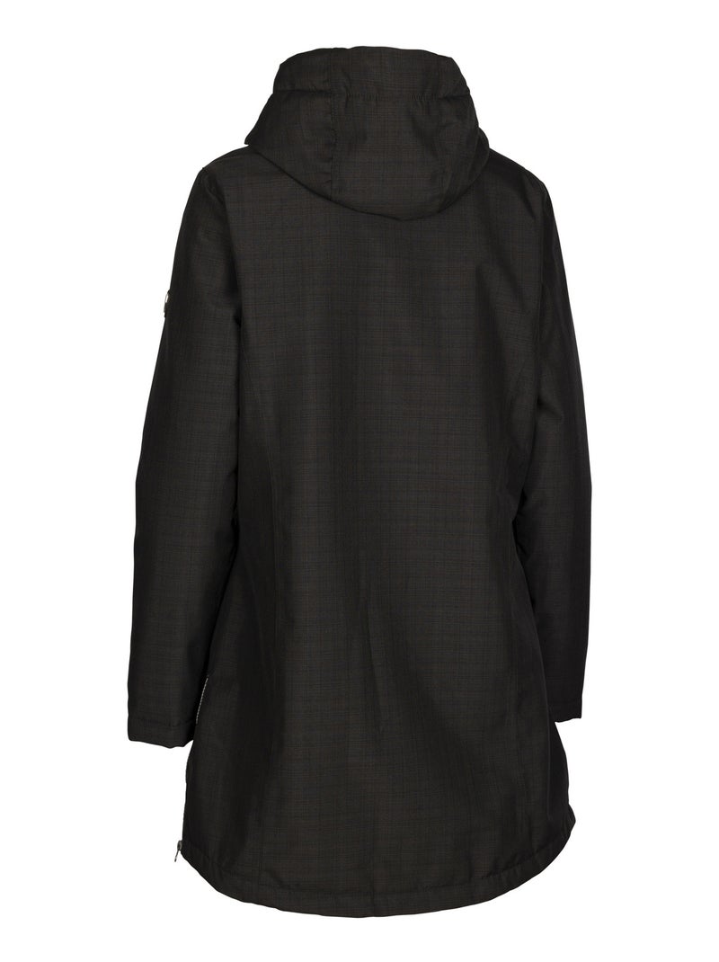 Veste longue imperméable neeska - trespass Noir - Kiabi