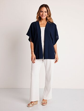 Veste longue légère fluide