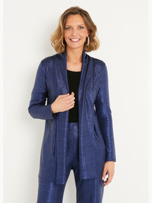 Veste longue maille brillante cérémonie - AFIBEL - Kiabi