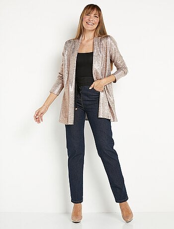 Veste longue maille brillante cérémonie