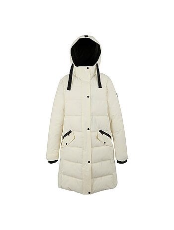 Veste longue matelassée à capuche amovible eryn - regatta