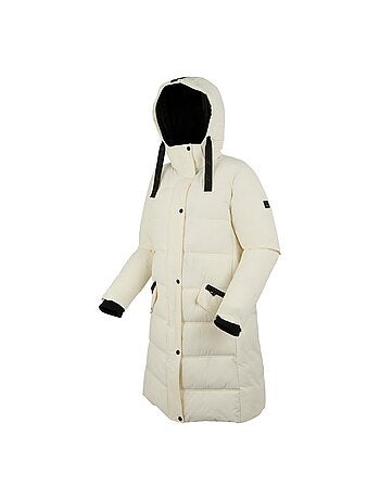 Veste longue matelassée à capuche amovible eryn - regatta
