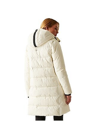 Veste longue matelassée à capuche amovible eryn - regatta