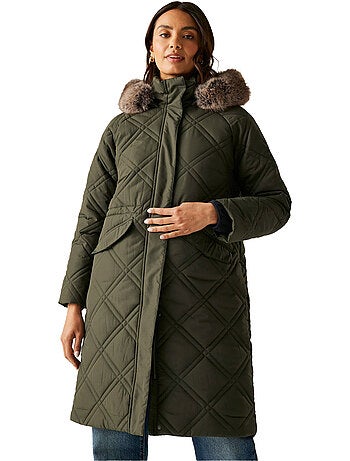 Veste longue matelassée à capuche freyla - regatta