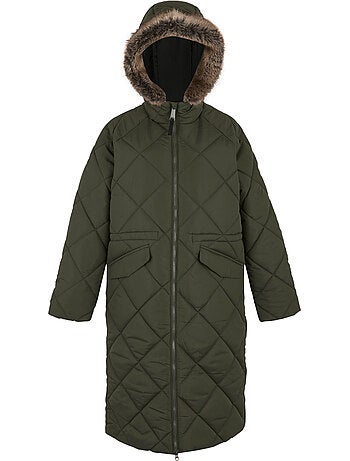 Veste longue matelassée à capuche freyla - regatta