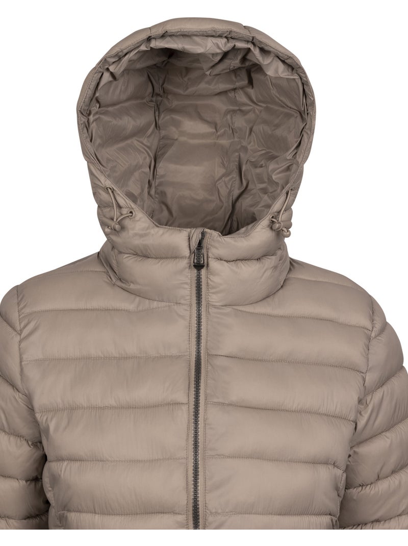 Veste longue matelassée dorothea - trespass Gris - Kiabi