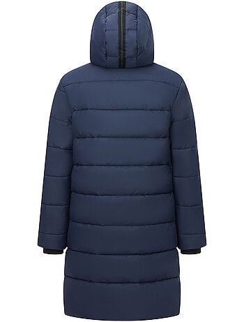 Veste longue matelassée et unie à capuche amovible montor - regatta