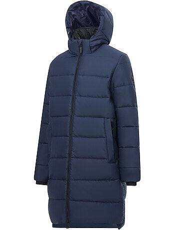 Veste longue matelassée et unie à capuche amovible montor - regatta