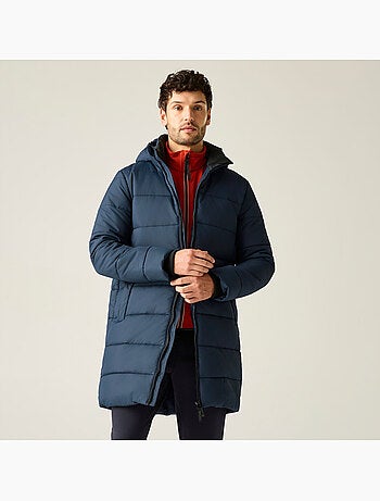 Veste longue matelassée et unie à capuche amovible montor - regatta