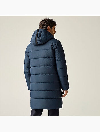 Veste longue matelassée et unie à capuche amovible montor - regatta