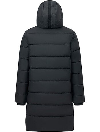 Veste longue matelassée et unie à capuche amovible montor - regatta