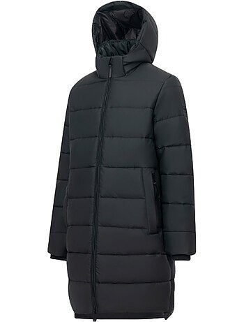 Veste longue matelassée et unie à capuche amovible montor - regatta