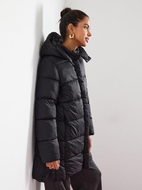 Veste longue matelassée, MO Fashion - Kiabi