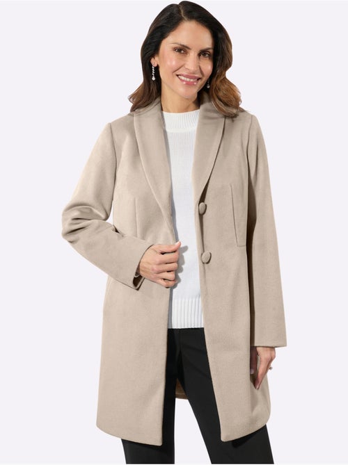 Veste Longue Matière Supérieure Facile D'entretien - Taille Standard - Witt - Kiabi Veste Longue Matière Supérieure Facile D'entretien - Taille Standard - Witt - Kiabi