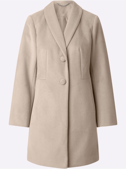 Veste Longue Matière Supérieure Facile D'entretien - Taille Standard - Witt - Kiabi Veste Longue Matière Supérieure Facile D'entretien - Taille Standard - Witt - Kiabi