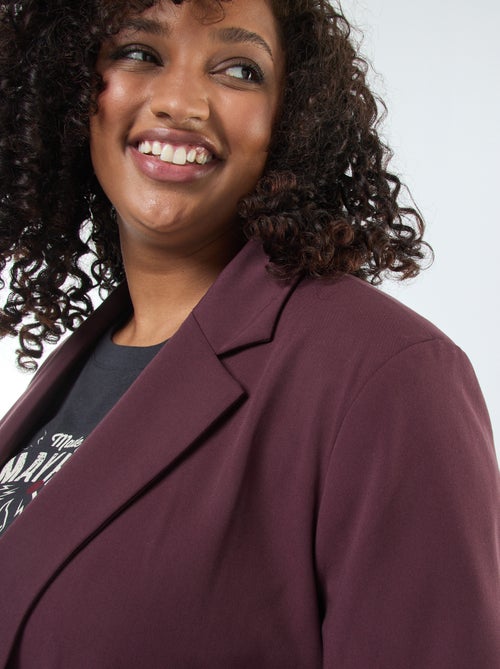 Veste longue oversize - Kiabi