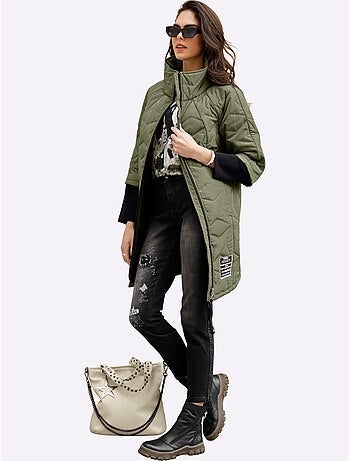 Veste Longue Piquage Tendance - Taille Standard - Helline