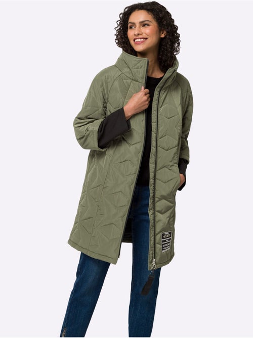 Veste Longue Piquage Tendance - Taille Standard - Helline - Kiabi Veste Longue Piquage Tendance - Taille Standard - Helline - Kiabi