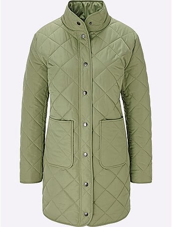 Veste Longue Poches Plaquées - Taille Standard - Moda Vilona