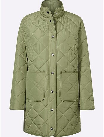 Veste Longue Poches Plaquées - Taille Standard - Moda Vilona